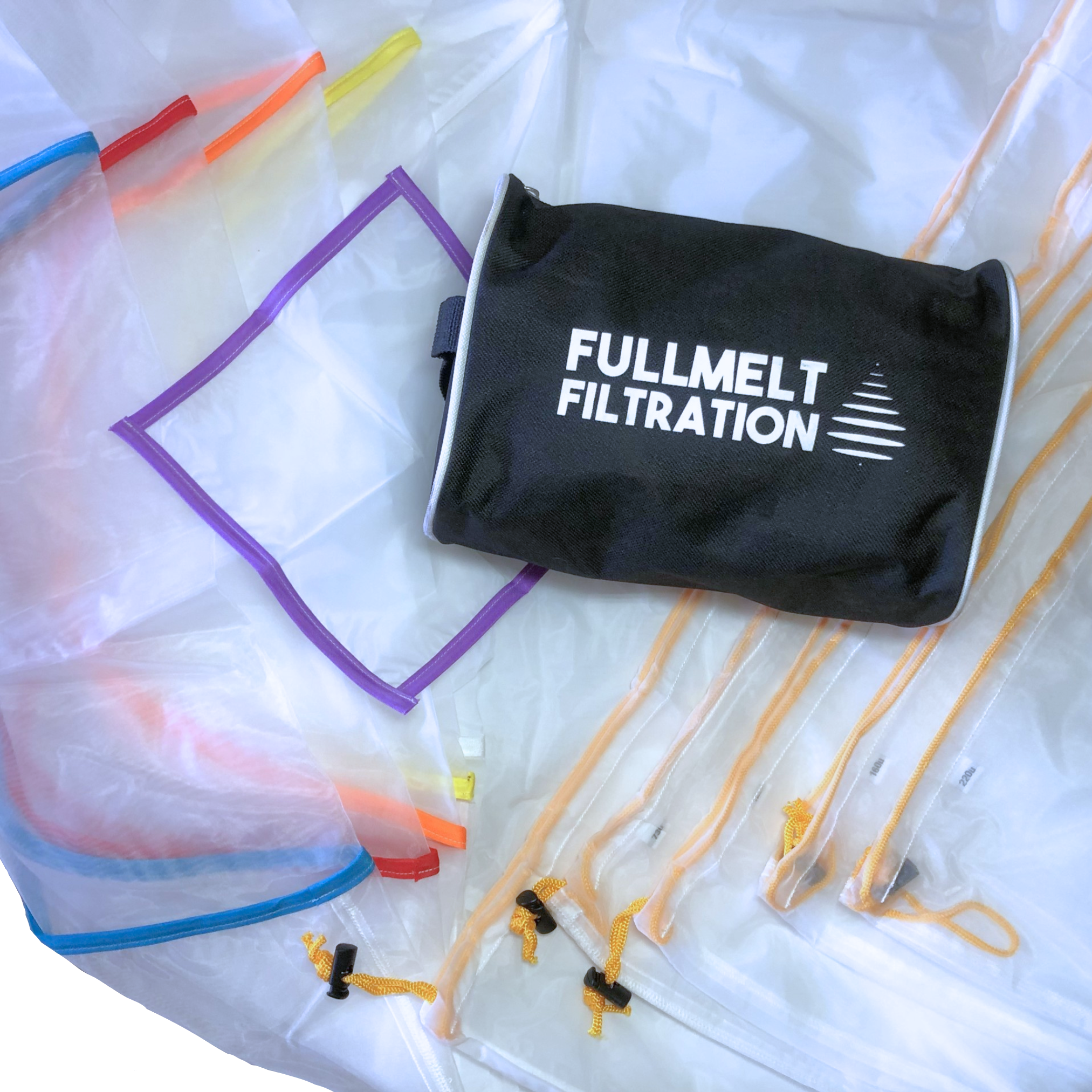 full mesh hash bags 80l (5 bag set) | ice water extraction