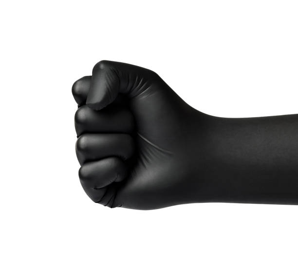black nitrile gloves | disposable gloves (1–10 box)