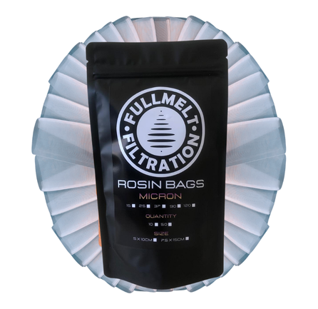 rosin bags 37µ & 90µ (2" x 4") | solventless press bags