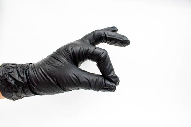black nitrile gloves | disposable gloves (1–10 box)